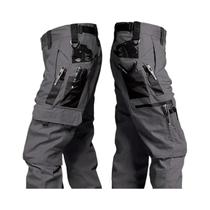 Calças Cargo Táticas Impermeáveis Masculinas Com Múltiplos Bolsos, Resistentes Ao Uso, Para Combate