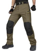 Calças cargo táticas masculinas resistentes à água FREE SOLDIER 34 L x 32 L