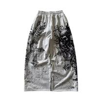 Calças Casuais Com Estampa De Letras Retrô Para Meninas E Crianças 2026 Estilo Harajuku Moda High Calças Casuais Com Estampa De Letras Retrô Para Meninas E Crianças 2026 Estilo Harajuku Moda High