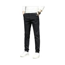 Calças Casuais Masculinas De Outono Inverno Com Corte Slim E Stretch, Moda Coreana, Calças De Calças Casuais Masculinas De Outono Inverno Com Corte Slim E Stretch, Moda Coreana, Calças De