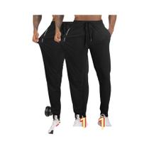 Calças Casuais Masculinas De Verão Em Tamanho Grande, Rápido Secagem, Respirável, Em Nylon E Seda