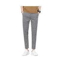 Calças Casuais Masculinas Slim Fit Confortáveis 2025 Estilo Europeu Americano Para Negócios, Lazer E