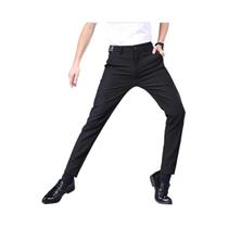 Calças Casuais Masculinas Ultrafinas E Elásticas, Slim Fit, Respiráveis Para Primavera E Verão,