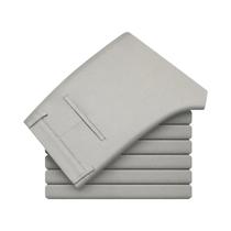 Calças Casuais Slim Fit Masculinas 97% Algodão Confortáveis Com Cintura Elástica Pretas Verde