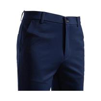 Calças Casuais Slim Fit Para Homens Em Caqui Com Cintura Elástica Moda Clássica Primavera Verão