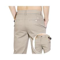 Calças Casuais Slim Masculinas Com Stretch, Cintura Média, Moda Primavera Verão, Calças De Trabalho Calças Casuais Slim Masculinas Com Stretch, Cintura Média, Moda Primavera Verão, Calças De Trabalho