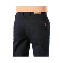 Calças Casuais Slim Straight De Algodão Para Homens, Clássicas, Em Cores Sólidas, Calças De Negócios