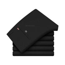 Calças Casuais Ultrafinas E Elásticas Para Homens Em Tecido De Fibra De Bambu, Cores Preto, Caqui E Calças Casuais Ultrafinas E Elásticas Para Homens Em Tecido De Fibra De Bambu, Cores Preto, Caqui E