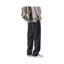 Calças Casuais Vintage Em Corduroy Para Homens, Calças De Trabalho Com Corte Reto, Tendência De Calças Casuais Vintage Em Corduroy Para Homens, Calças De Trabalho Com Corte Reto, Tendência De
