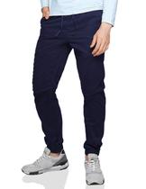 Calças Chino Jogger masculinas combinam com ajuste justo e violeta azulado Calças Chino Jogger masculinas combinam com ajuste justo e violeta azulado