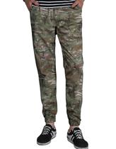 Calças Chino Jogger masculinas Match 36 Forest Camo Calças Chino Jogger masculinas Match 36 Forest Camo