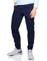Calças Chino Jogger masculinas Match 6535 azul marinho tamanho 40 Calças Chino Jogger masculinas Match 6535 azul marinho tamanho 40