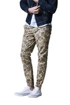 Calças Chino Jogger masculinas, tamanho 36, damasco Calças Chino Jogger masculinas, tamanho 36, damasco