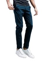 Calças Chino Match 8105 para homens, azuis e pretas, tamanho 29 L x 31 L