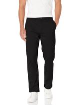 Calças chino Tommy Hilfiger Custom Fit Deep Kit Pretas Masculinas