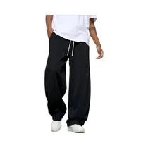 Calças De Algodão Masculinas De Corte Reto Para Uso Casual No Outono E Inverno, Adequadas Para