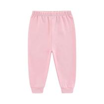 Calças De Algodão Para Bebê Menino E Menina 100% Macias Moda Quatro Estações Calças Sólidas
