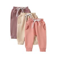 Calças de bebê Yoawdats, pacote com 3 pull-on jogger para meninos e meninas Calças de bebê Yoawdats, pacote com 3 pull-on jogger para meninos e meninas