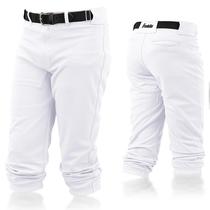 Calças de beisebol Franklin Sports Youth White Kids Unissex Calças de beisebol Franklin Sports Youth White Kids Unissex