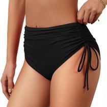 Calças de biquíni American Trends, cintura alta, controle de barriga