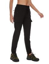 Calças de caminhada Arunlluta Lightweight Cargo Quick Dry preta Calças de caminhada Arunlluta Lightweight Cargo Quick Dry preta