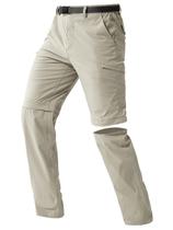 Calças de caminhada conversíveis FREE SOLDIER Ivory White 34 L x 32 L