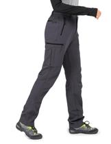 Calças de caminhada femininas Wespornow, forradas de lã, cinza, esqui, XL Calças de caminhada femininas Wespornow, forradas de lã, cinza, esqui, XL