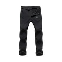 Calças De Caminhada Para Homens Em Soft Shell Com Forro De Fleece, Impermeáveis E À Prova De Vento, Calças De Caminhada Para Homens Em Soft Shell Com Forro De Fleece, Impermeáveis E À Prova De Vento,