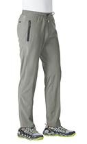 Calças de caminhada TBMPOY leves de secagem rápida para homens - cinza S Calças de caminhada TBMPOY leves de secagem rápida para homens - cinza S