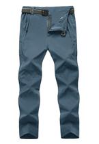 Calças de caminhada TBMPOY leves e de secagem rápida para homens - Blue M Calças de caminhada TBMPOY leves e de secagem rápida para homens - Blue M