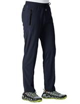 Calças de caminhada TBMPOY leves e de secagem rápida para homens Navy S