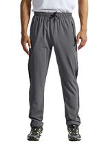 Calças de caminhada TBMPOY Quick Dry Lightweight para homens cinza/pretas L Calças de caminhada TBMPOY Quick Dry Lightweight para homens cinza/pretas L