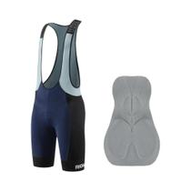 Calças De Ciclismo Masculinas Com Almofada RION Dolomiti 8H Para Longas Distâncias