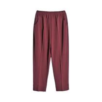 Calças De Cintura Alta E Perna Reta plus Size 7XL 8XL Para Mulheres De Meia Idade, Finas Para