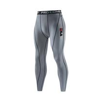 Calças De Compressão Para Musculação Masculina, Elásticas, Para Corrida E Fitness, Longas