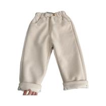 Calças De Corduroy Quentes Para Crianças Outono Inverno Com Cintura Alta Para Meninos E Meninas De 1 Calças De Corduroy Quentes Para Crianças Outono Inverno Com Cintura Alta Para Meninos E Meninas De 1