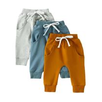 Calças de corrida Yoawdats Baby Boys Classic Fit, pacote com 3 unidades, 0-3 anos