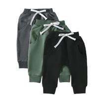 Calças de corrida Yoawdats Baby Boys Classic Fit, pacote com 3 unidades, 0-3 anos