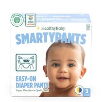 Calças de fraldas Healthybaby SmartyPants tamanho 3, 54 unidades