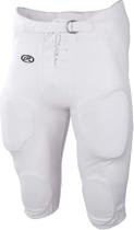 Calças de Futebol Americano Rawlings Juvenil para Jogo/Treino Branco Tamanho P Calças de Futebol Americano Rawlings Juvenil para Jogo/Treino Branco Tamanho P