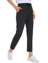 Calças de Golfe CRZ YOGA Elásticas para Mulheres - 4 Vias - Pretas Calças de Golfe CRZ YOGA Elásticas para Mulheres - 4 Vias - Pretas