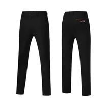 Calças De Golfe E Tênis Masculinas Longas E Slim, Alta Elasticidade, Resistentes Ao Desgaste,
