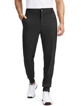 Calças de Golfe Soothfeel Slim Fit para Homens - Preta - Tamanho XXL