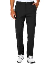 Calças de golfe SPECIALMAGIC Stretch Slim Fit para homens pretas 34W30L