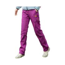 Calças De Hiking Femininas Impermeáveis E À Prova De Vento Para O Inverno, Soft Shell, Para