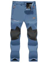Calças de inverno MAGCOMSEN para homens, caminhada, snowboard, esqui, azul claro