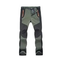 Calças De Inverno Masculinas Impermeáveis E À Prova De Vento Com Forro De Fleece, Calças De Trekking