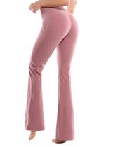 Calças de ioga BUBBLELIME de cintura alta de nylon para mulheres