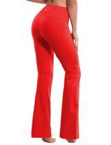 Calças de ioga BUBBLELIME de cintura alta de nylon para mulheres