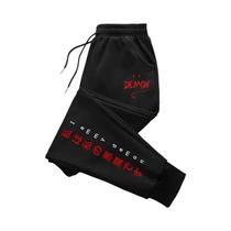 Calças De Moletom Casuais Estilo Japonês Femininas Outono Inverno Esportivas Jogging Y2K Moda Urbana